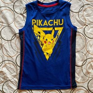 🌟5/$15 JUMPING BEANS: Pokeman Pikachu Activewear Tank Top- Sz 6